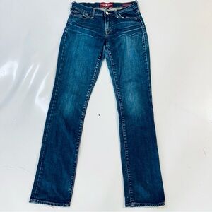 Lucky Brand Straight Jeans Womens Size 0/25 Reg Sofia Straight MediumDenim